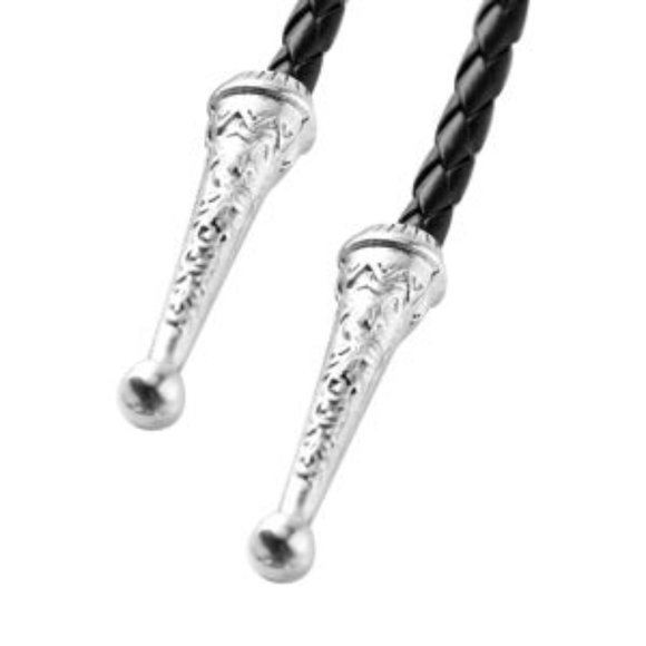 Large Red Agate Sparkled Gemstone Adjustable Lariat Western Bolo Unisex NWT - Picture 3 of 4